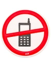 ANYA HINDMARCH 'No Phones' bag patch,GOATSKIN100%