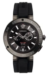 VERSACE V-EXTREME PRO SILICONE STRAP WATCH, 46MM,VCN020017