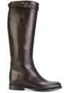 Church's Michelle Leather Boots In Brown