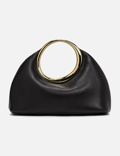 Jacquemus Le Petit Calino Ring Hand Bag In Black