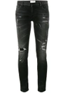 FAITH CONNEXION RIPPED SKINNY JEANS,W5501D0004012304318