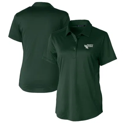 Cutter & Buck Hunter Green North Texas Mean Green Prospect Textured Stretch Polo