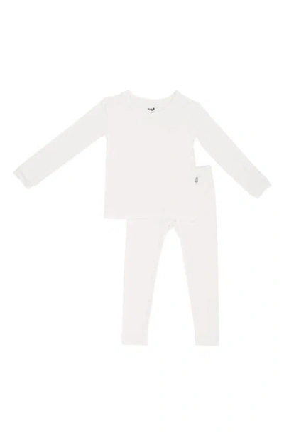 Kyte Baby Kids' Fitted Two-piece Pajamas In Cloud