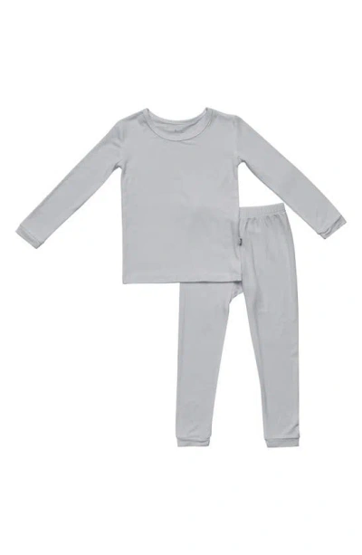 Kyte Baby Kids' Fitted Two-piece Pajamas In Storm