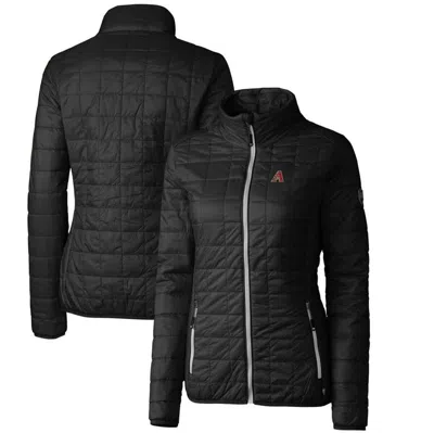 Cutter & Buck Black Arizona Diamondbacks Rainier Primaloft Eco Full-zip Puffer Jacket