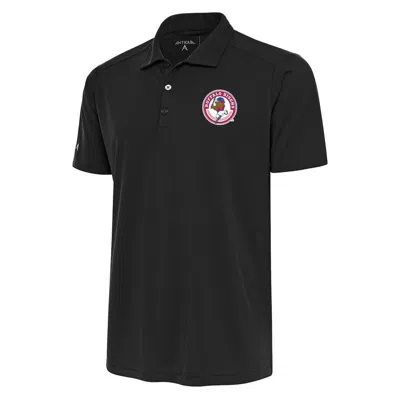 Antigua Gray Buffalo Bisons Tribute Polo In Charcoal
