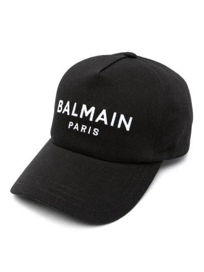 Balmain Caps & Hats In Black