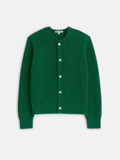 Alex Mill Eldridge Cardigan In Verdant Green