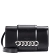 Givenchy Small Infinity Calfskin Leather Shoulder Bag - Black