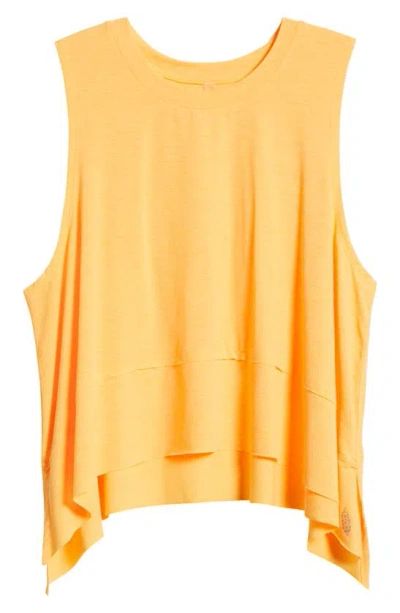 Fp Movement Temp Muscle Tee In Neon Clementine