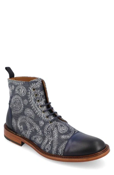 Taft The Jacket Boot In Blue Paisl