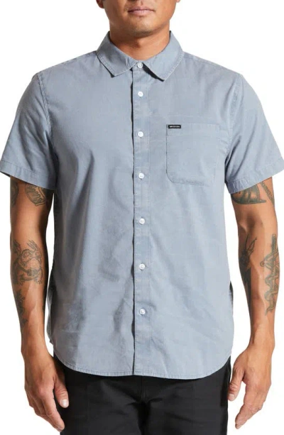 Brixton Charter Classic Fit Short Sleeve Button-up Shirt In Multi
