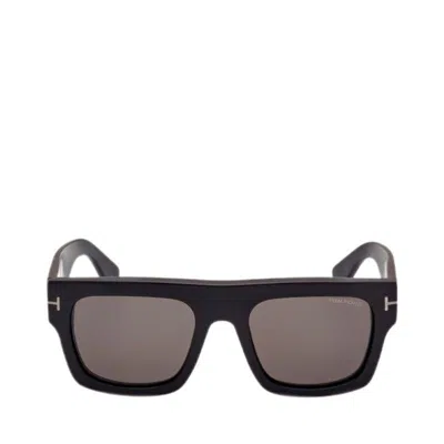 Tom Ford Eyewear Fausto Square Frame Sunglasses In Black Matte