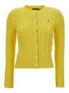 Polo Ralph Lauren Cardigan In Coastal Yellow