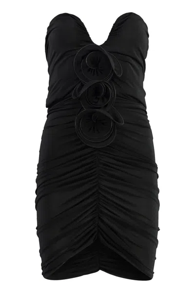 Magda Butrym Viscose Dress In Black