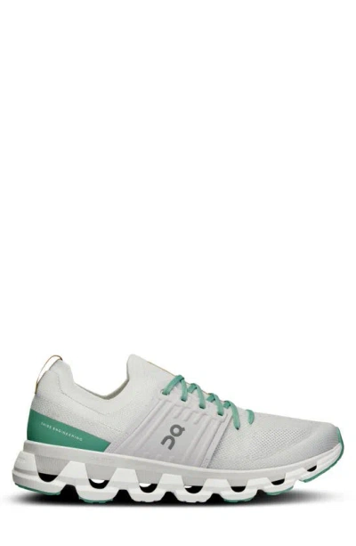 On Cloudswift 3 Running Shoe In White/ Green