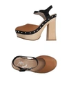 JEFFREY CAMPBELL JEFFREY CAMPBELL WOMAN MULES & CLOGS SAND SIZE 5 SOFT LEATHER,11112466UN 13