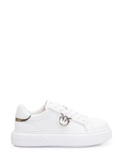 Pinko Sneaker With Platform In White