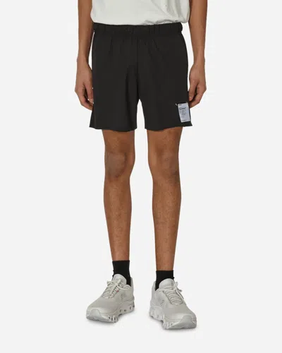 Satisfy Peaceshell 5 Unlined Shorts In Black