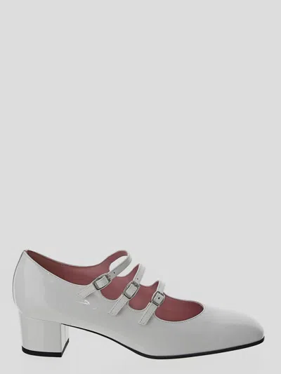 Carel Paris Flat Shoes In White