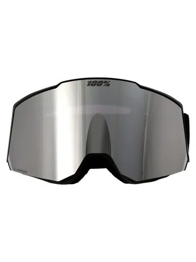 100% Sunglasses In Black / Silver