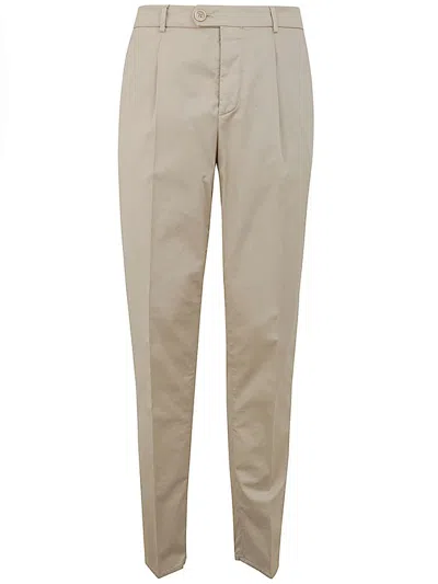 Brunello Cucinelli Dyed Pants In Brown