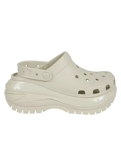 Crocs Mega Crush Clog Sandals In White