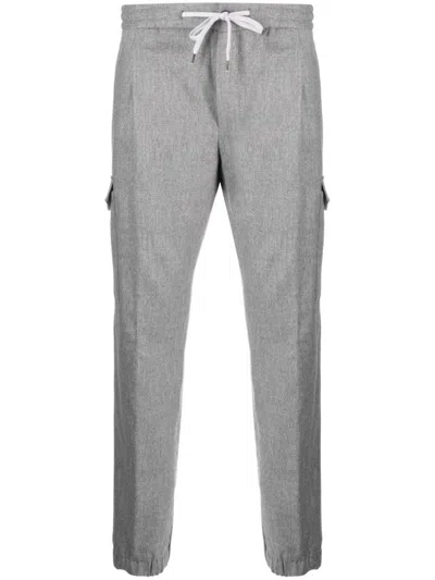 Pt01 Soft Cargo Trousers Clothing In Grey