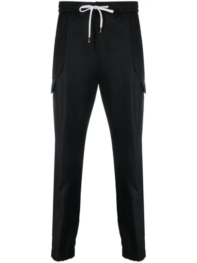 Pt01 Soft Cargo Trousers Clothing In Black