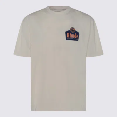 Rhude T-shirt E Polo Vtg White