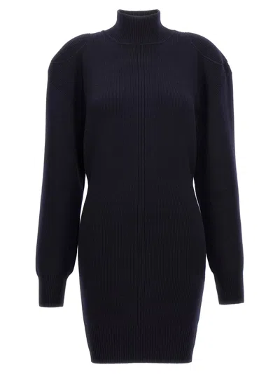 Stella Mccartney Knitted Dress In Blue