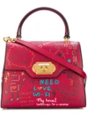 DOLCE & GABBANA DOLCE & GABBANA WELCOME TOTE - RED,BB6373AH19712316429