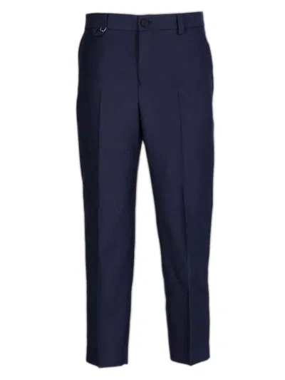 Jacquemus Straight Trousers In Blue