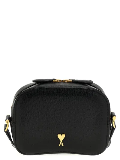 Ami Alexandre Mattiussi Paris Paris Crossbody Bag In Black