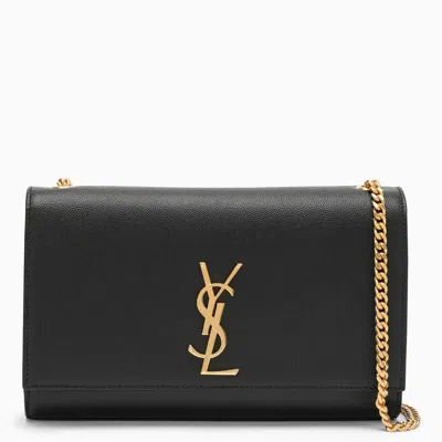 Saint Laurent Kate Chain-tasselled Medium Leather Shoulder Bag In Black