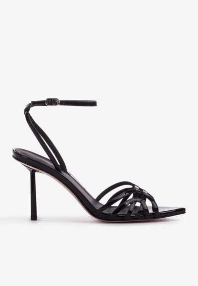 Le Silla Bella Strappy Sandals In Black