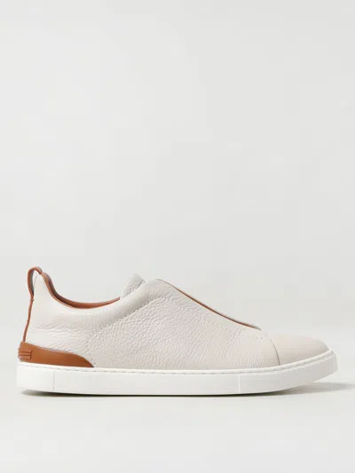 Zegna Sneakers  Men Color White In White