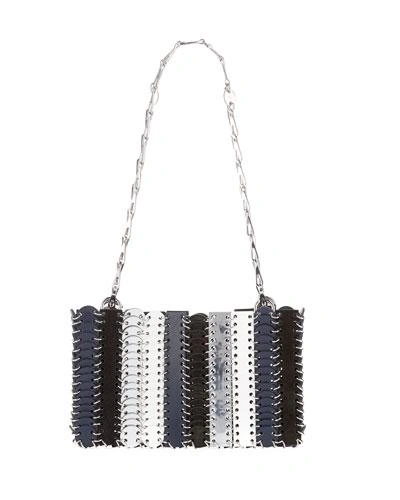 Paco Rabanne Iconic Iconic Chain Shoulder Bag, Blue