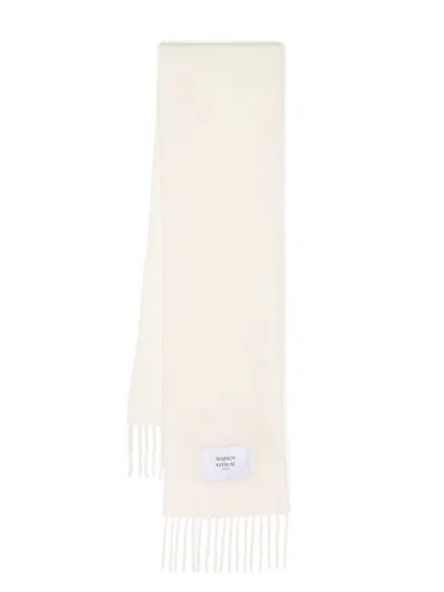 Maison Kitsuné Foulards & Scarfs In White