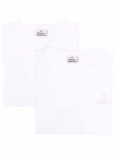 Vivienne Westwood Two Pack T-shirt Clothing In White