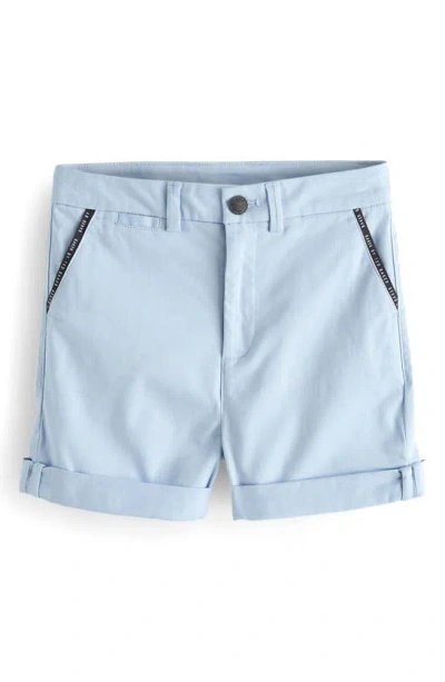Baker By Ted Baker Kids' Stretch Cotton Chino Shorts In Blue