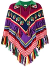 GUCCI INTARSIA-KNIT PONCHO,4793333G20612279819