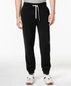 Tommy Hilfiger Adaptive Men's Shep Sweatpant With Drawcord Stopper In Black