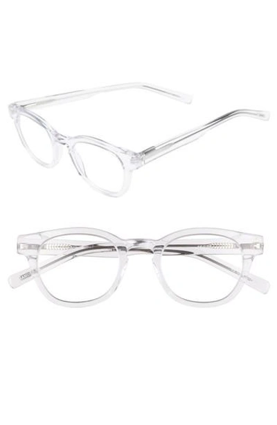 Eyebobs Waylaid 46mm Reading Glasses - Crystal In Crystal
