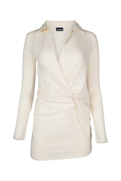 Jacquemus Dress In Offwhite