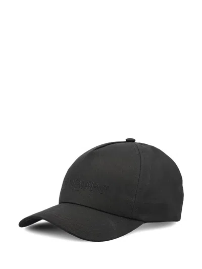 Saint Laurent Hats In Black