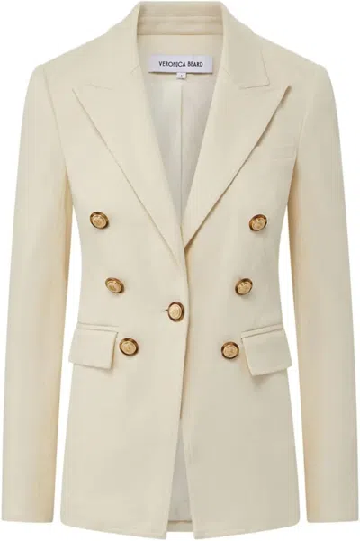 Veronica Beard Naira Dickey Jacket In White