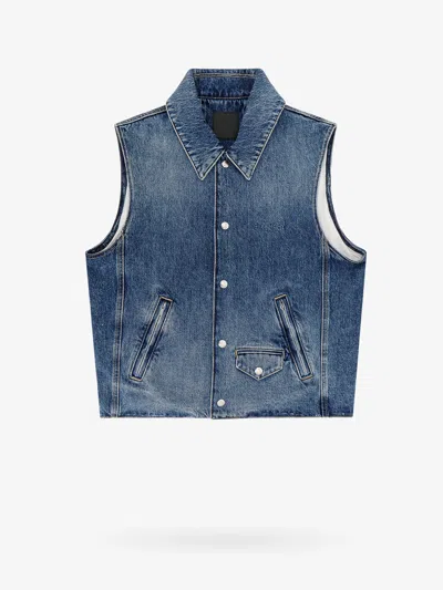 Givenchy Jackets And Vests In Blue