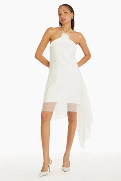 Amanda Uprichard Natalie Mini Dress In Ivory