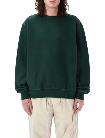 Burberry Cotton Sweatshirt In Dark Green